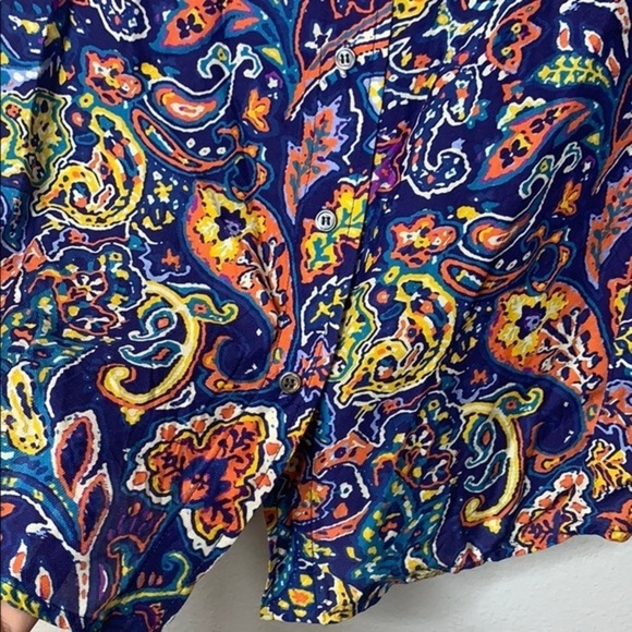 J.Mclaughlin Silk-Blend Blouse Small - Picture 10 of 11